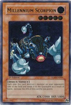 Millennium Scorpion (Ultimate Rare) (TLM-EN009) - The Lost Millennium 1st Edition