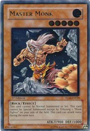 Master Monk (Ultimate Rare) (TLM-EN020) - The Lost Millennium Unlimited
