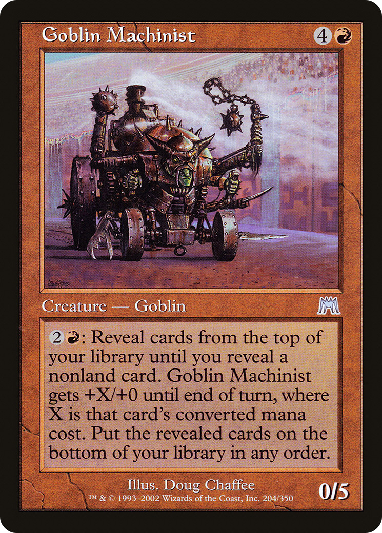 Goblin Machinist (ONS-204) [Onslaught]