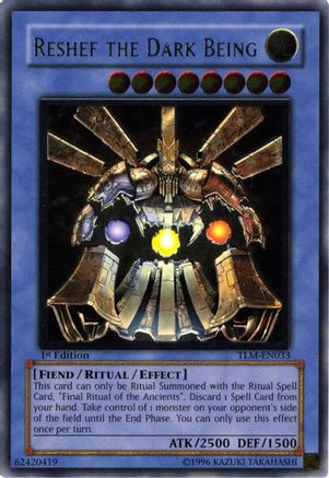 Reshef the Dark Being (Ultimate Rare) (TLM-EN033) - The Lost Millennium Unlimited
