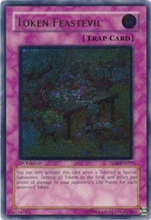 Token Feastevil (Ultimate Rare) (TLM-EN057) - The Lost Millennium Unlimited
