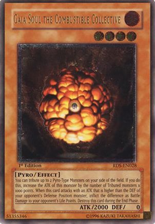 Gaia Soul the Combustible Collective (Ultimate Rare) (RDS-EN028) - Rise of Destiny 1st Edition