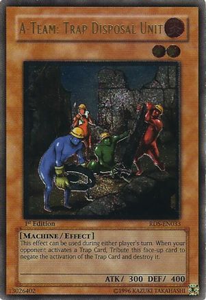 A-Team: Trap Disposal Unit (Ultimate Rare) (RDS-EN033) - Rise of Destiny Unlimited