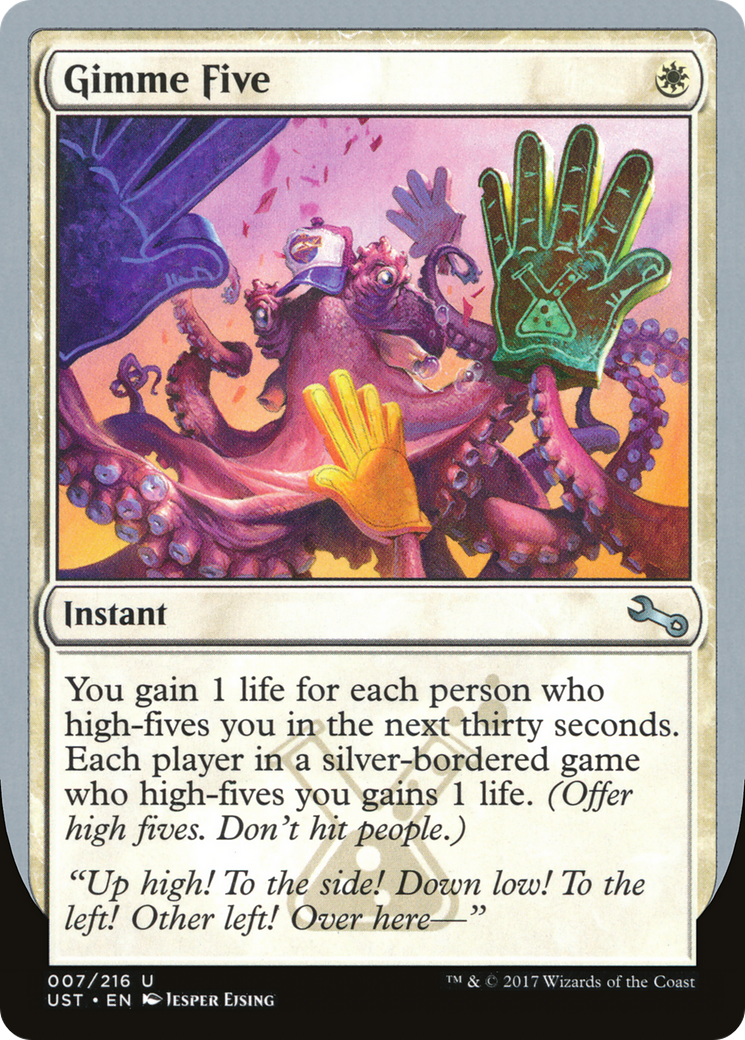 Gimme Five (UST-007) [Unstable] Foil
