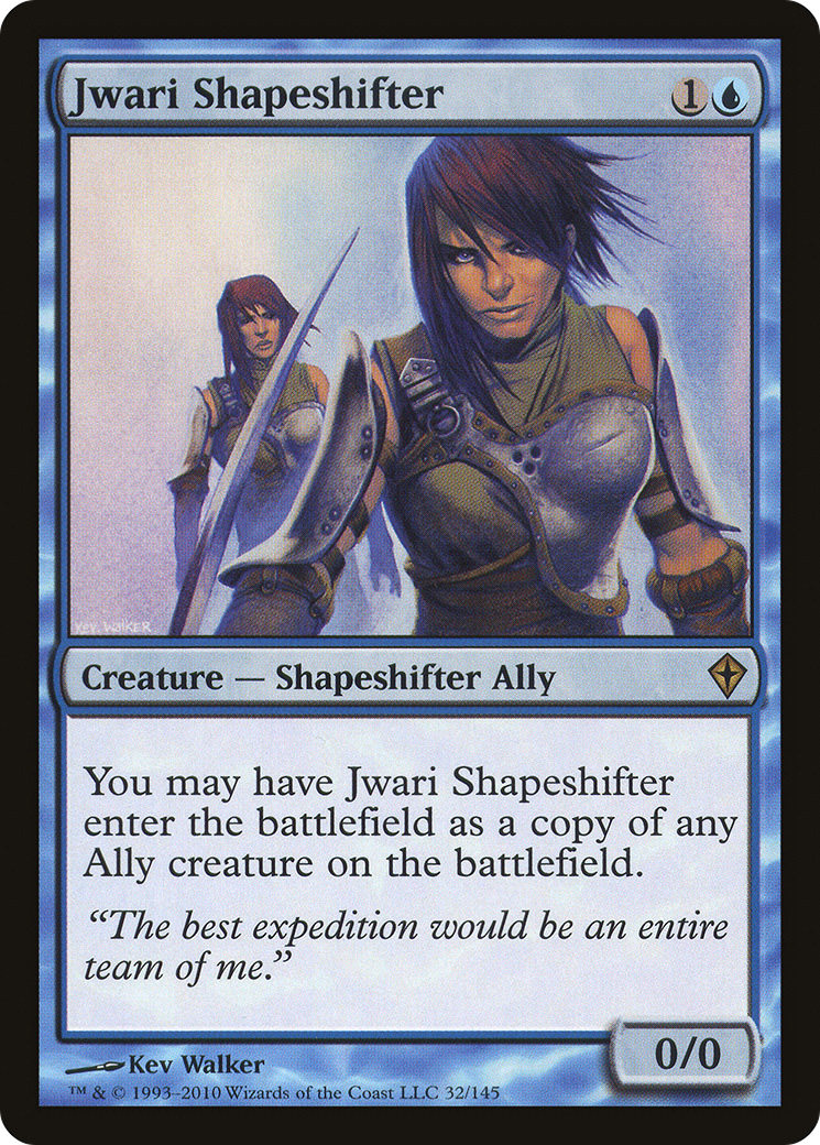 Jwari Shapeshifter (WWK-032) [Worldwake] Foil