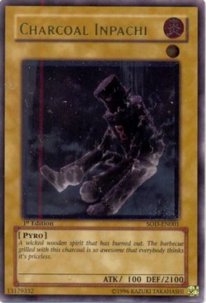 Charcoal Inpachi (Ultimate Rare) (SOD-EN001) - Soul of the Duelist Unlimited