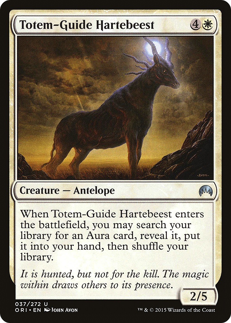Totem-Guide Hartebeest (ORI-037) [Magic Origins] Foil