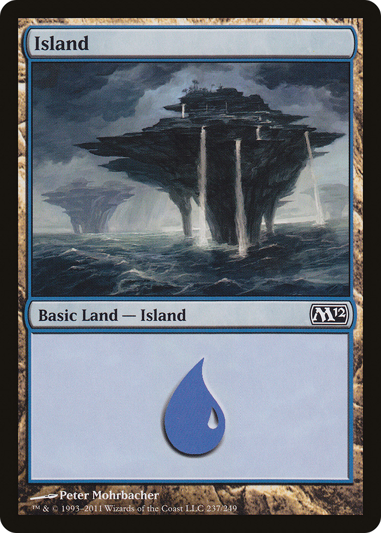 Island (M12-237) [Magic 2012] Foil