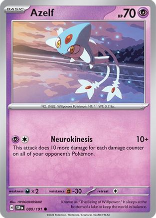 Azelf (080/191) [SV08 Surging Sparks] - Common