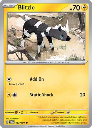 Blitzle (062/191) [SV08 Surging Sparks] - Common
