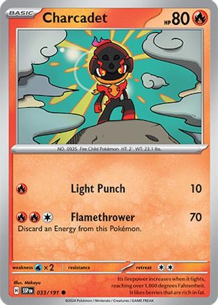 Charcadet (033/191) [SV08 Surging Sparks] Reverse Holofoil - Common