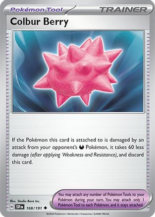 Colbur Berry (168/191) [SV08 Surging Sparks] - Uncommon