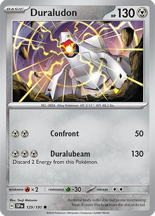 Duraludon (129/191) [SV08 Surging Sparks] - Common