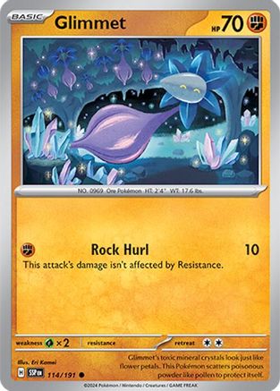 Glimmet (114/191) [SV08 Surging Sparks] Reverse Holofoil - Common