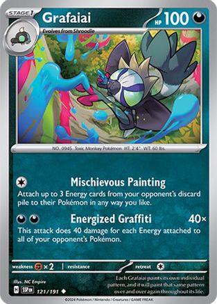 Grafaiai (121/191) [SV08 Surging Sparks] - Uncommon