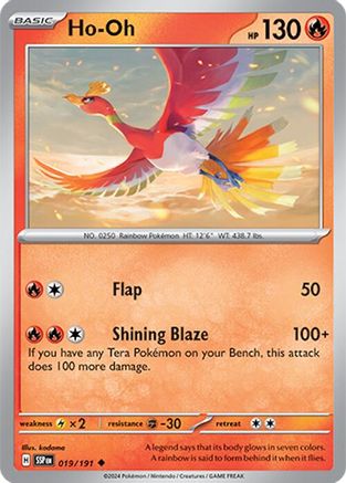 Ho-Oh (019/191) [SV08 Surging Sparks] - Uncommon