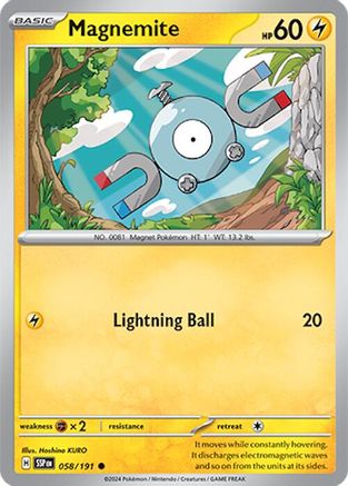 Magnemite (058/191) [SV08 Surging Sparks] - Common