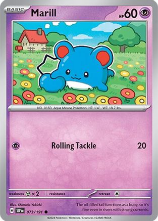Marill (073/191) [SV08 Surging Sparks] - Common