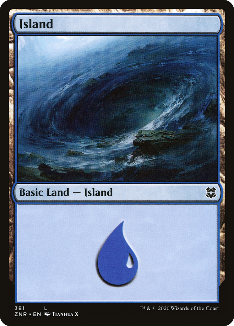 Island (ZNR-381) [Zendikar Rising]