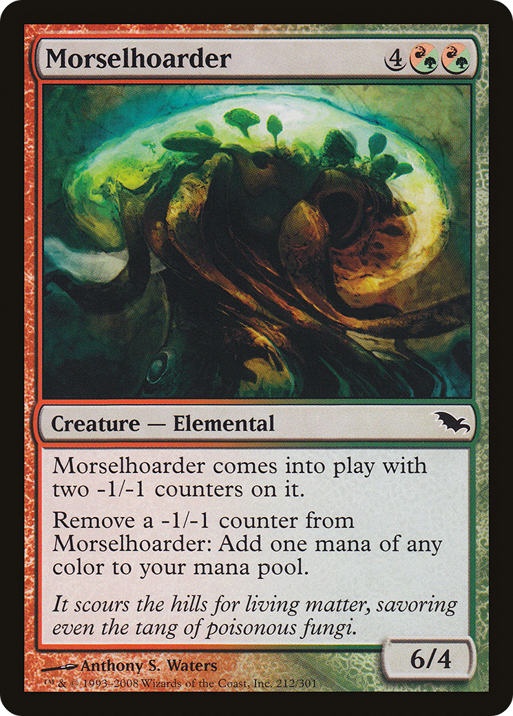Morselhoarder (SHM-212) [Shadowmoor] Foil