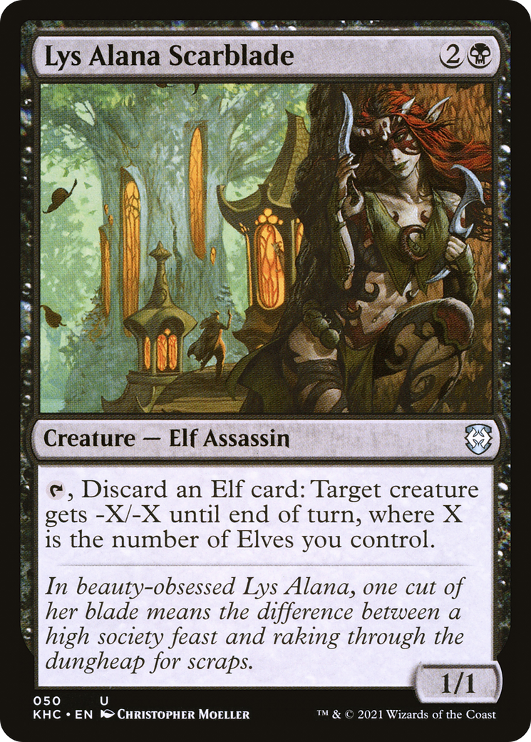 Lys Alana Scarblade (KHC-050) [Kaldheim Commander]