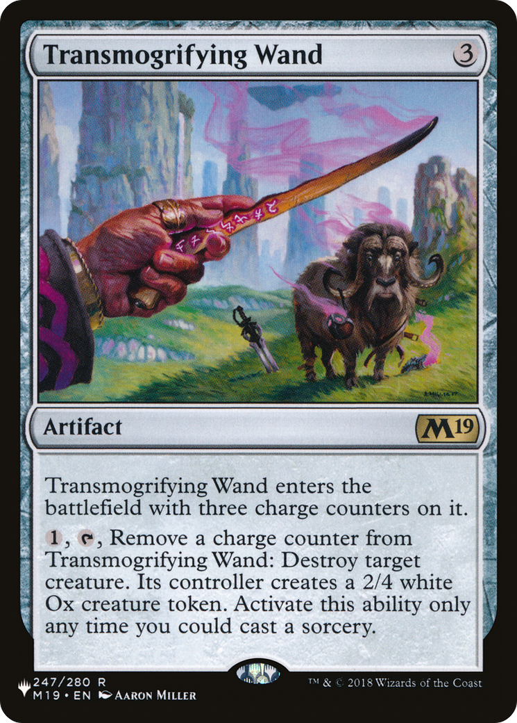 Transmogrifying Wand (LIST-247/280) [The List]