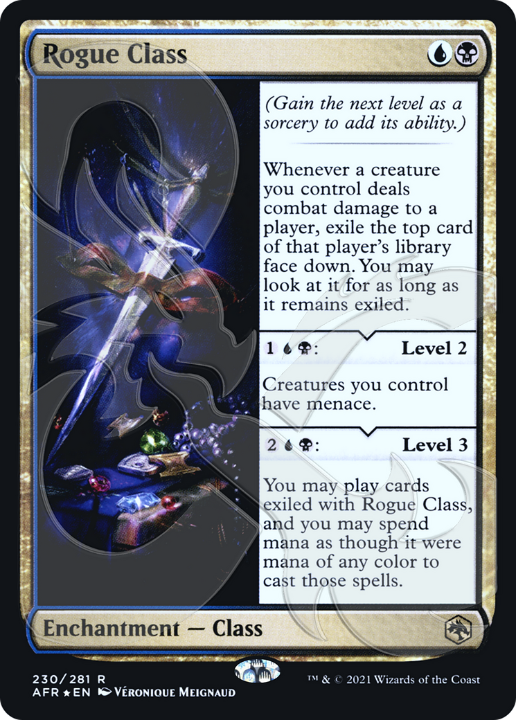 Rogue Class (AFR&-230) [Adventures in the Forgotten Realms Promos] Foil