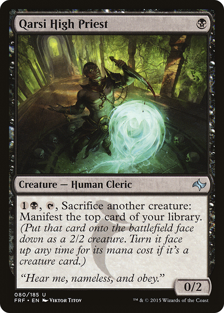 Qarsi High Priest (FRF-080) [Fate Reforged]