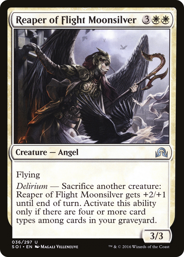 Reaper of Flight Moonsilver (SOI-036) [Shadows over Innistrad]