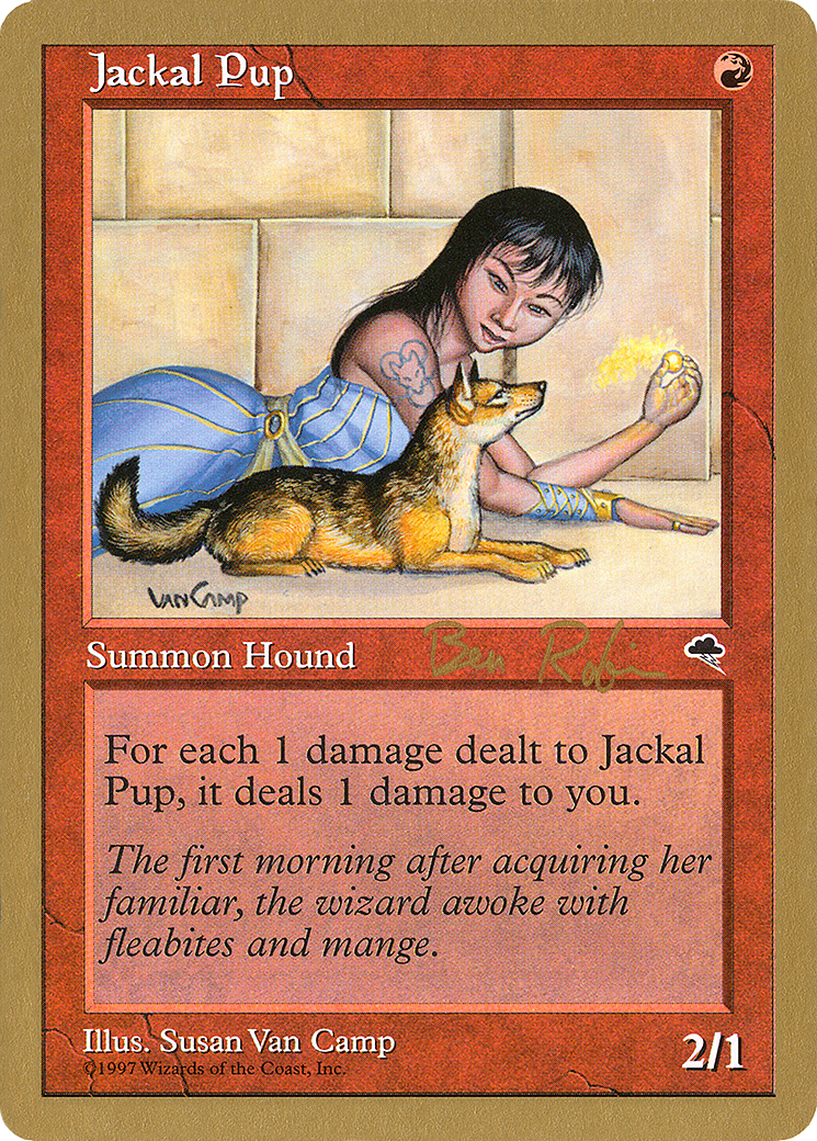 Jackal Pup - 1998 Ben Rubin (TMP) [World Championship Decks 1998]