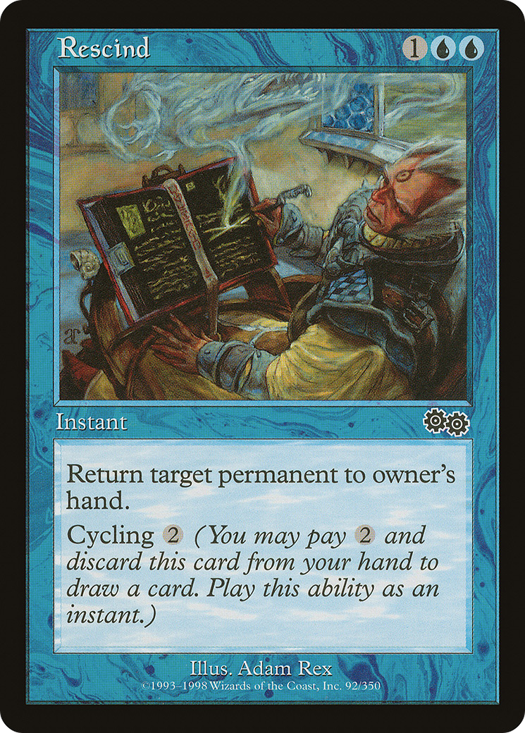 Rescind (USG-092) [Urza's Saga]