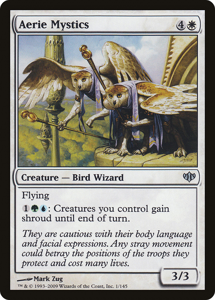 Aerie Mystics (CON-001) [Conflux] Foil