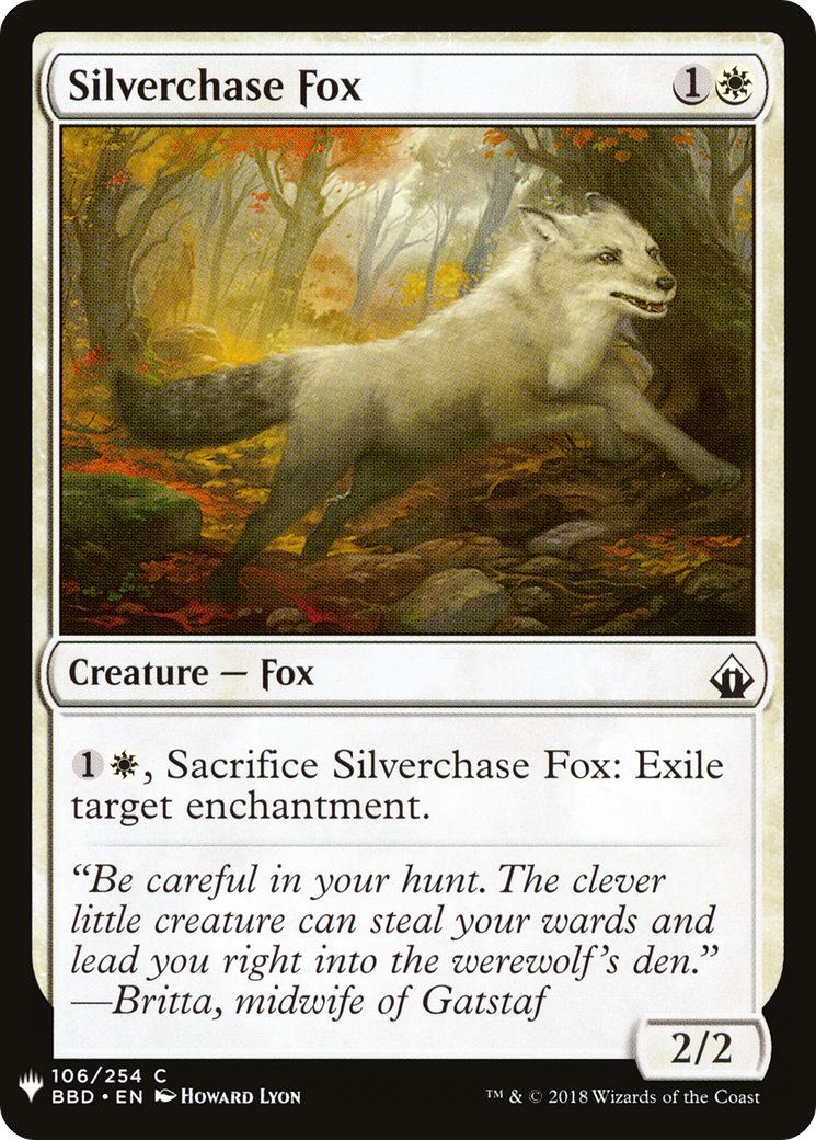 Silverchase Fox (LIST-106) [The List]