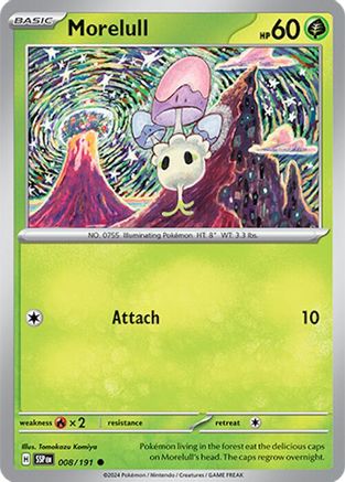 Morelull (008/191) [SV08 Surging Sparks] Reverse Holofoil - Common