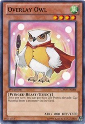 Overlay Owl (Common) (GAOV-EN003) - Galactic Overlord 1st Edition