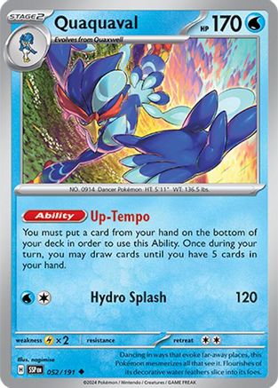 Quaquaval (052/191) [SV08 Surging Sparks] - Uncommon