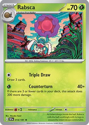 Rabsca (014/191) [SV08 Surging Sparks] Holofoil - Rare