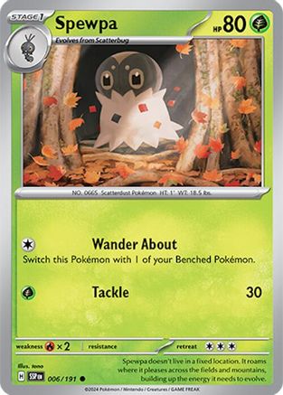 Spewpa (006/191) [SV08 Surging Sparks] - Common