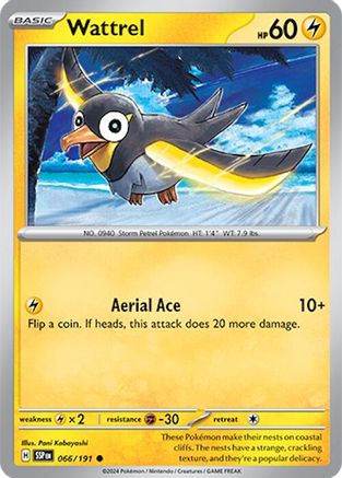 Wattrel (066/191) [SV08 Surging Sparks] Reverse Holofoil - Common