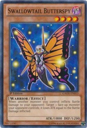 Swallowtail Butterspy (Common) (GAOV-EN013) - Galactic Overlord Unlimited