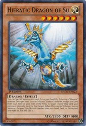 Hieratic Dragon of Su (Common) (GAOV-EN023) - Galactic Overlord Unlimited