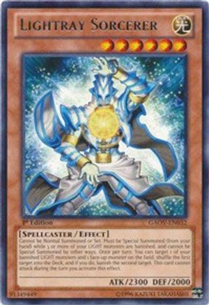 Lightray Sorcerer (Rare) (GAOV-EN032) - Galactic Overlord 1st Edition