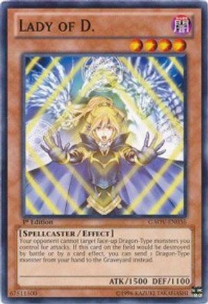 Lady of D. (Common) (GAOV-EN036) - Galactic Overlord Unlimited