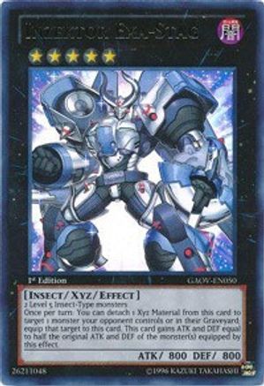 Inzektor Exa-Stag (Ultra Rare) (GAOV-EN050) - Galactic Overlord 1st Edition