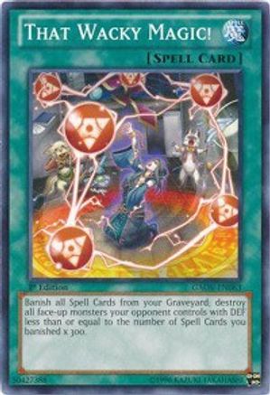 That Wacky Magic! (Common) (GAOV-EN063) - Galactic Overlord Unlimited