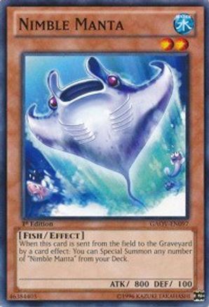 Nimble Manta (Common) (GAOV-EN097) - Galactic Overlord 1st Edition