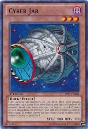 Cyber Jar (Rare) (BP01-EN002) - Battle Pack: Epic Dawn Unlimited