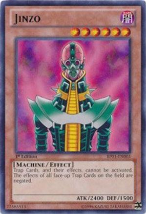 Jinzo (Rare) (BP01-EN003) - Battle Pack: Epic Dawn 1st Edition