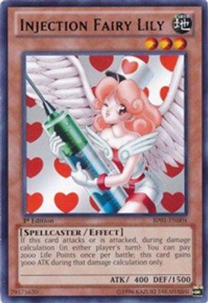 Injection Fairy Lily (Rare) (BP01-EN004) - Battle Pack: Epic Dawn 1st Edition