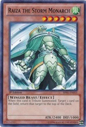 Raiza the Storm Monarch (Rare) (BP01-EN015) - Battle Pack: Epic Dawn 1st Edition